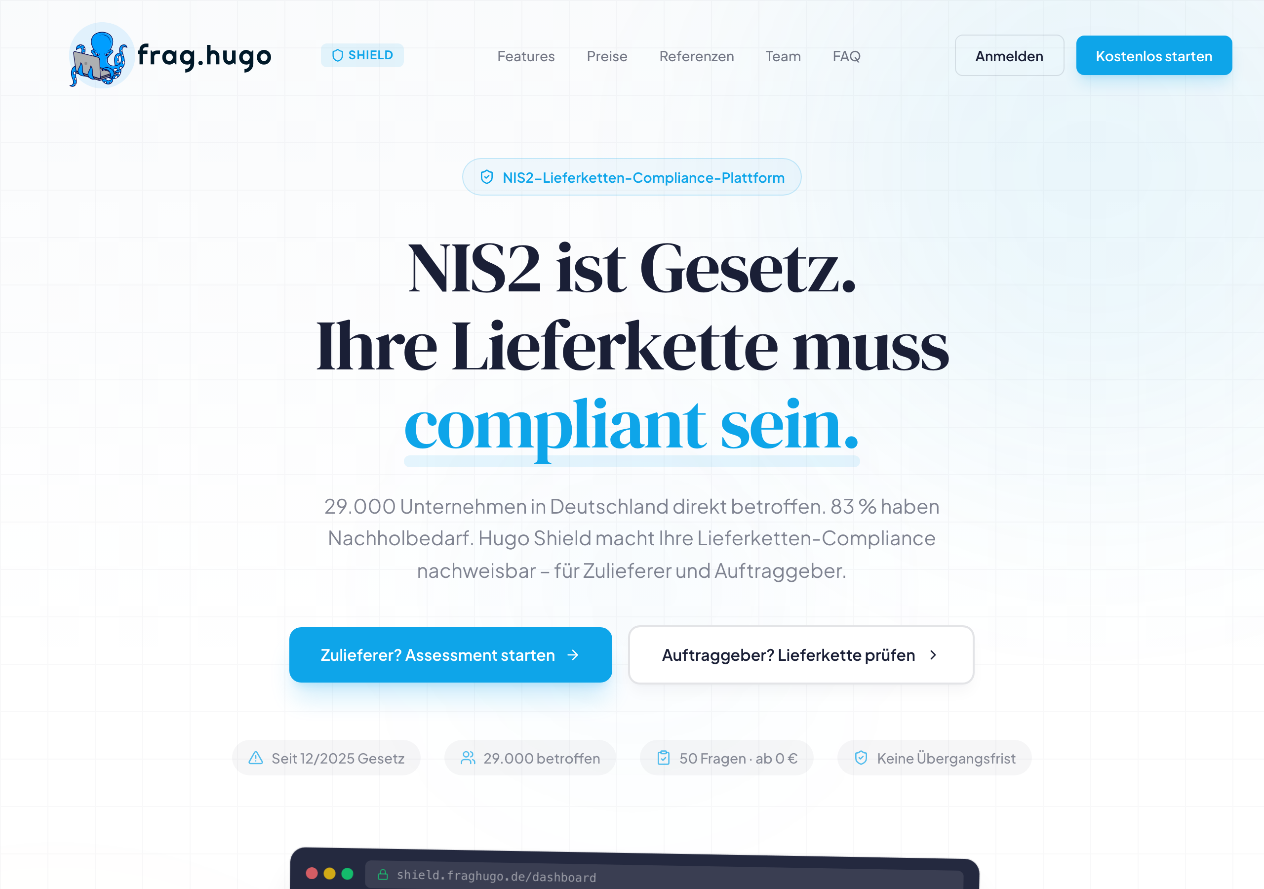 Beispiel-Frage aus dem Assessment